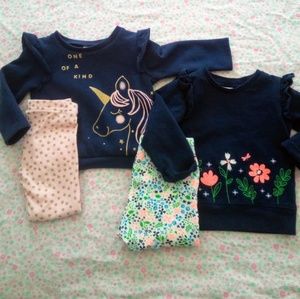 Baby Bundle 🦄🌸 4pc. 12M